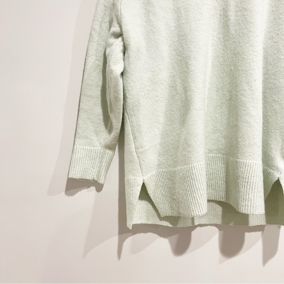 J. Crew Stretch-wool V-neck tunic sweater - Picture 6 of 11